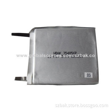 354856P Li-polymer Battery, 3.7V, 800mAh for GPS, Medical Devices, Sony's PSP, Media Player Use